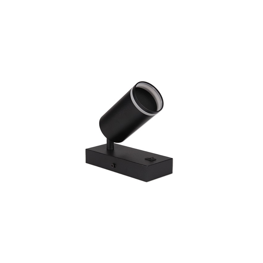 Foco de parede 1xGU10/35W/230V preto