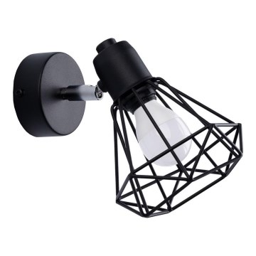 Foco de parede ARTEMIS 1xE14/40W/230V preto