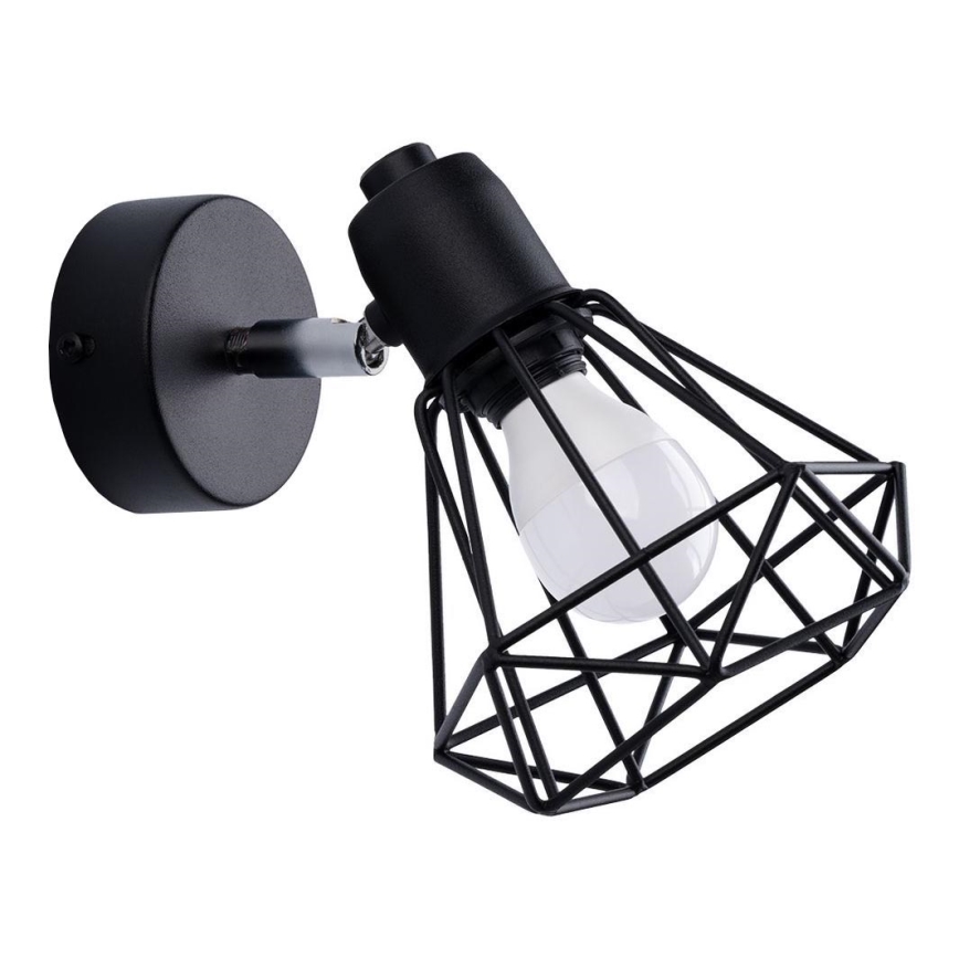 Foco de parede ARTEMIS 1xE14/40W/230V preto
