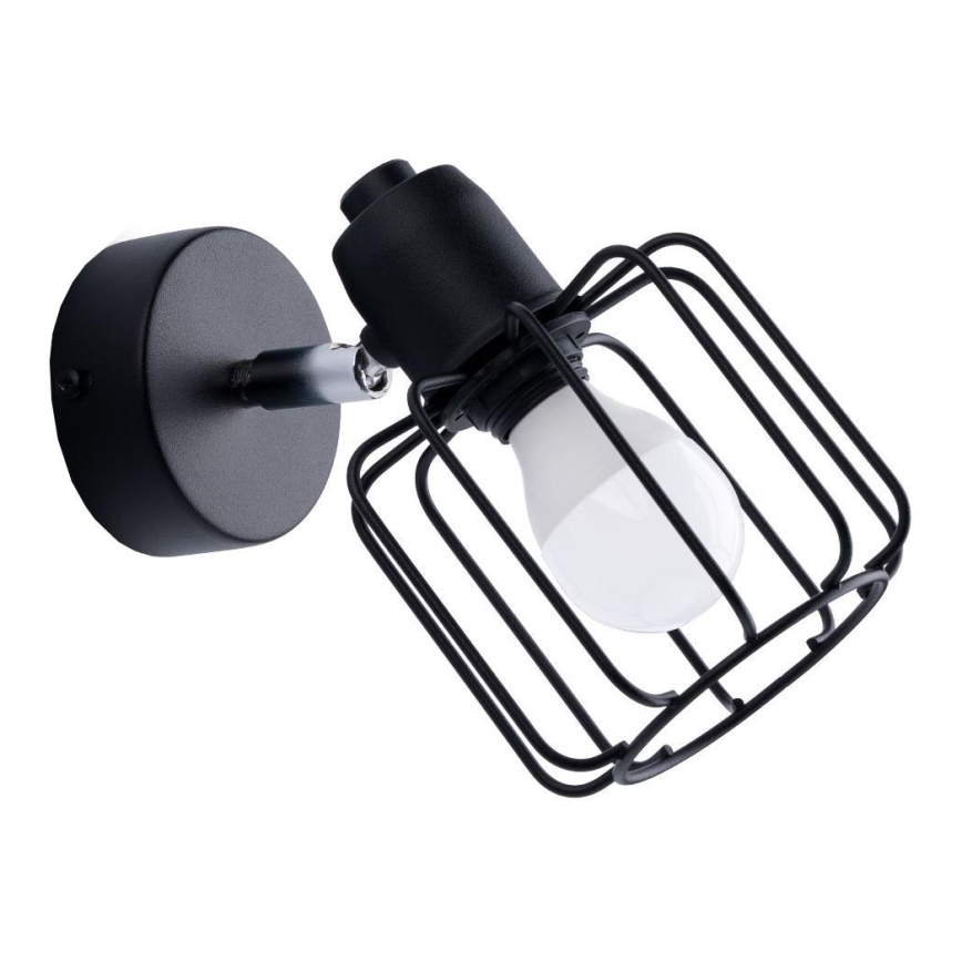 Foco de parede BELUCI 1xE14/40W/230V preto