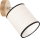 Foco de parede BOHO 1xE27/25W/230V carvalho