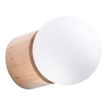 Foco de parede BOOMO 1xG9/8W/230V faia