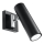 Foco de parede DIREZIONE 1xGU10/40W/230V preto