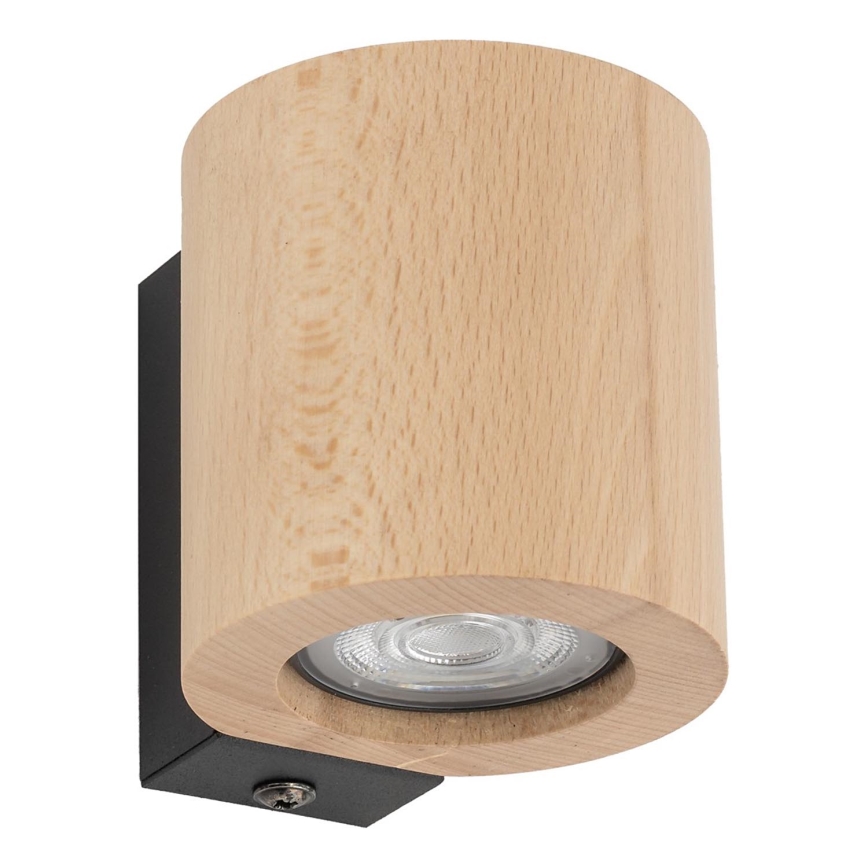 Foco de parede EVE 1xGU10/10W/230V faia