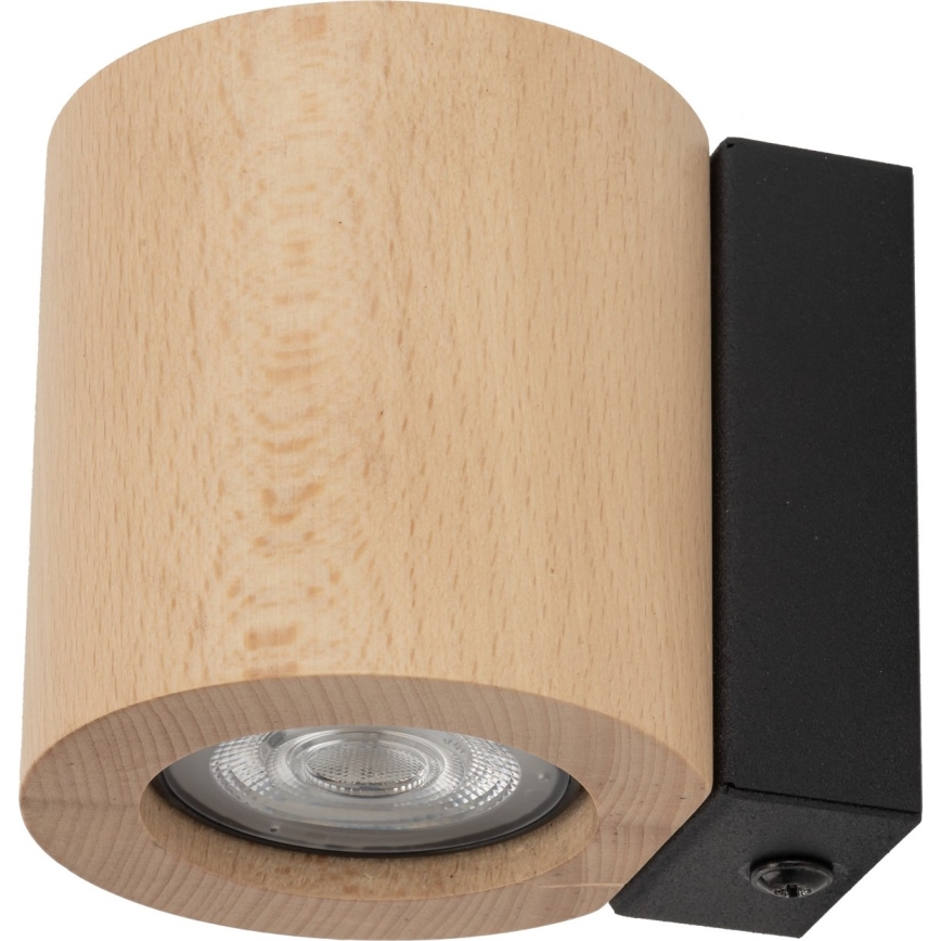 Foco de parede EVE 1xGU10/10W/230V faia