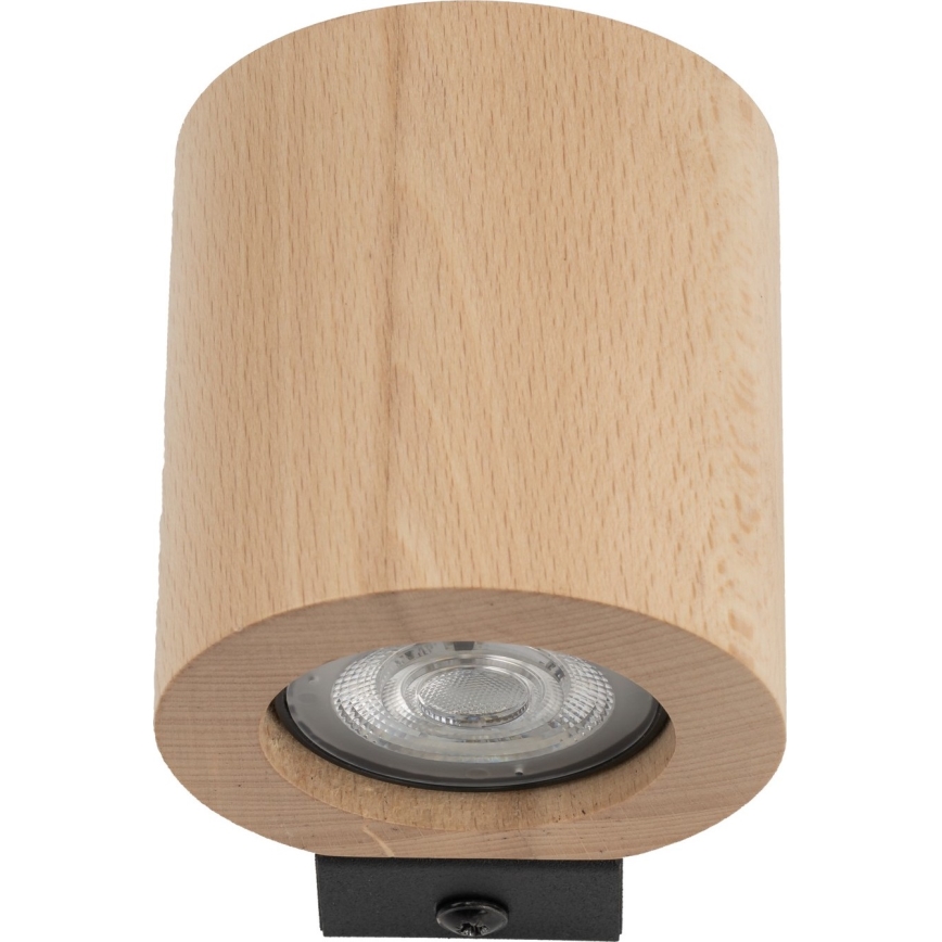 Foco de parede EVE 1xGU10/10W/230V faia