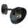 Foco de parede FAUN 1xE27/60W/230V preto