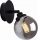 Foco de parede IMAGINE 1xG9/40W/230V preto/fumado