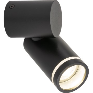 Foco de parede JET CONJUNTO 1xGU10/10W/230V preto