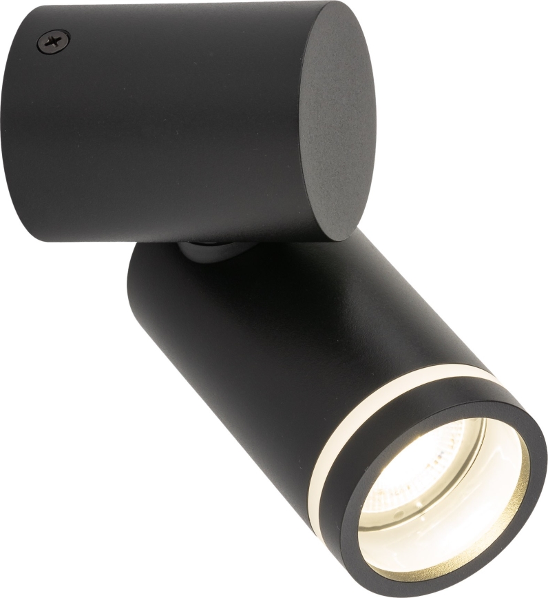 Foco de parede JET CONJUNTO 1xGU10/10W/230V preto