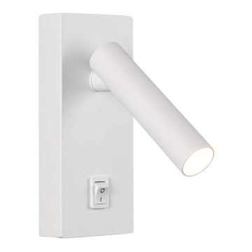 Foco de parede LED com interruptor LED/2W/230V 3000K branco