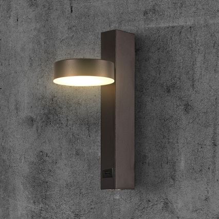 Foco de parede LED com porta USB LED/8W/230V 3000K