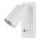 Foco de parede LED com USB CHARGE LED/5W/230V branco