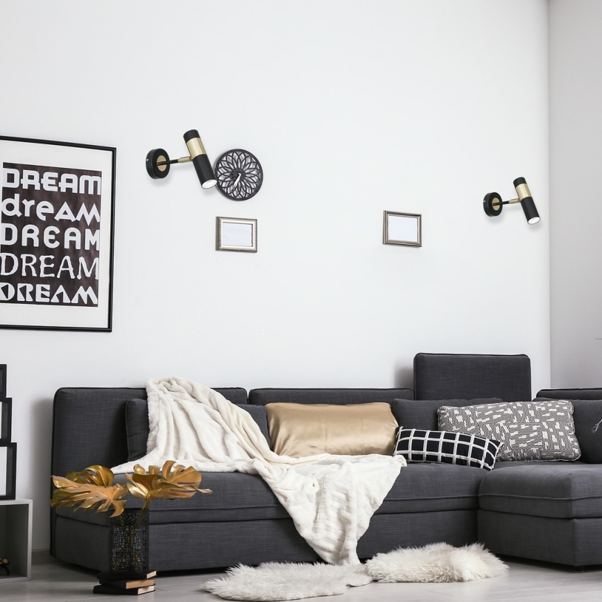 Foco de parede LED DALLAS 1xGU10/3W/230V