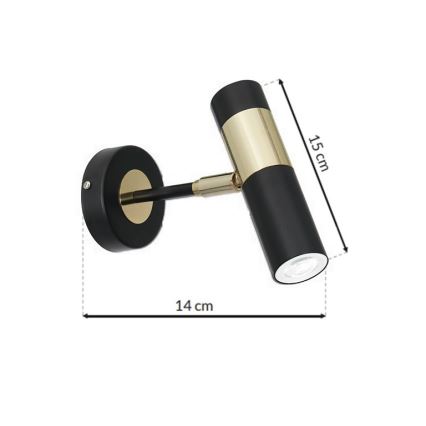 Foco de parede LED DALLAS 1xGU10/3W/230V