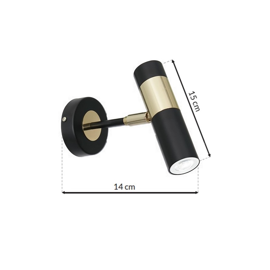 Foco de parede LED DALLAS 1xGU10/3W/230V