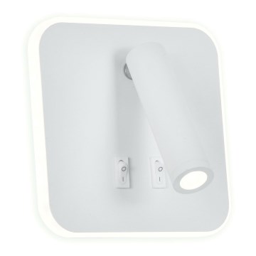 Foco de parede LED IRIS LED/14W/230V 3000K branco
