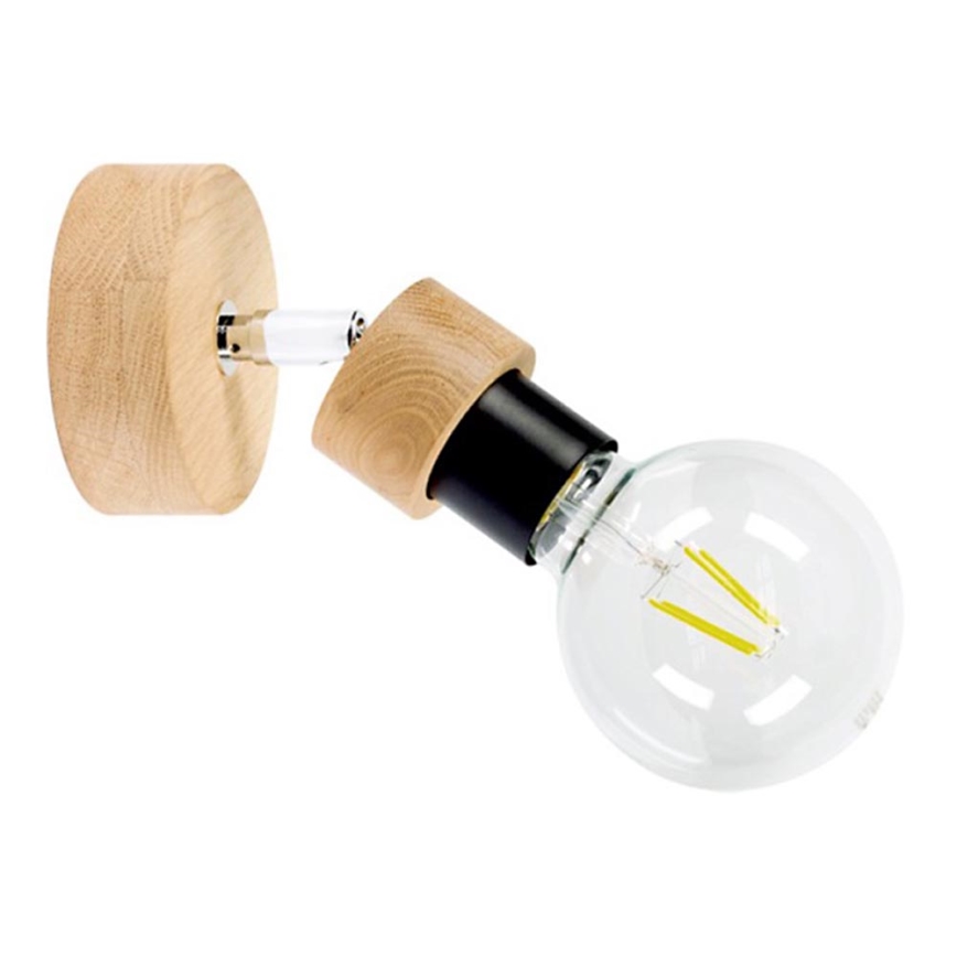 Foco de parede MARJOLAINE 1xE27/25W/230V carvalho