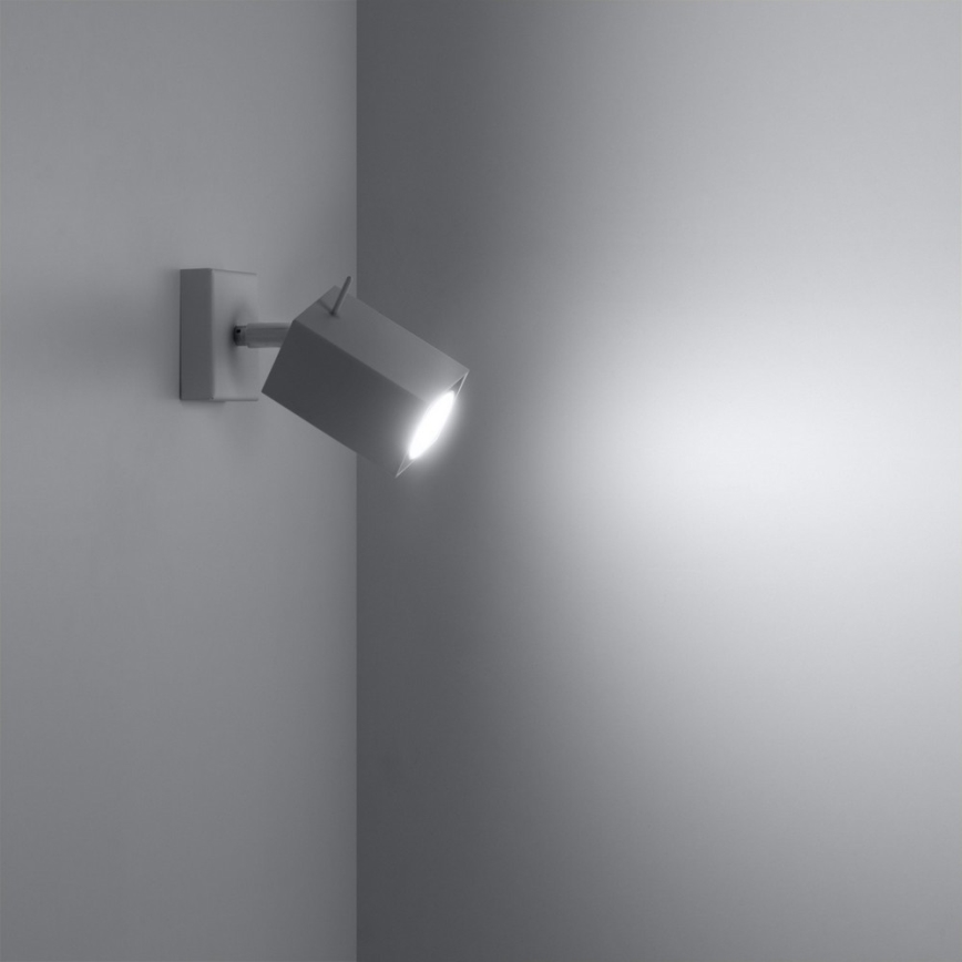 Foco de parede MERIDA 1xGU10/40W/230V branco