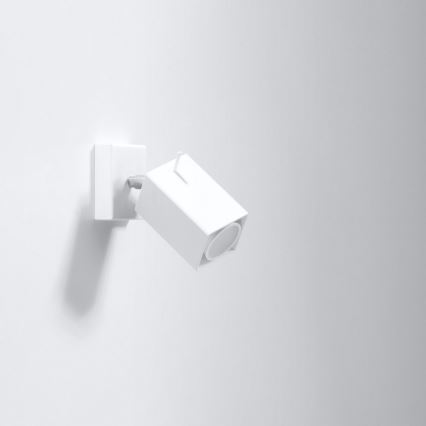 Foco de parede MERIDA 1xGU10/40W/230V branco