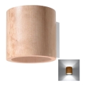 Foco de parede ORBIS 1xG9/40W/230V faia