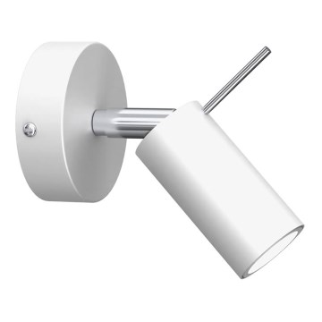 Foco de parede PRESTON 1xGU10/40W/230V branco
