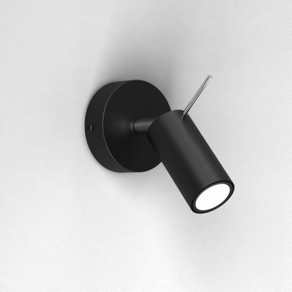 Foco de parede PRESTON 1xGU10/40W/230V preto