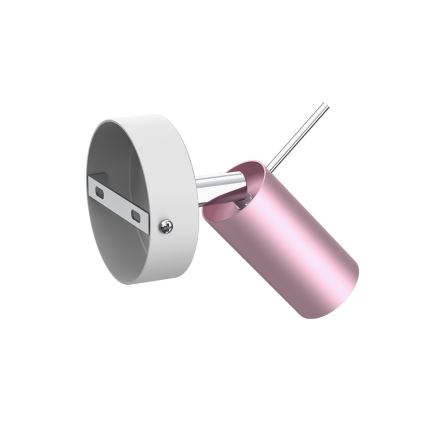 Foco de parede PRESTON 1xGU10/40W/230V rosa
