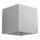 Foco de parede QUAD 1 1xG9/8W/230V cinzento