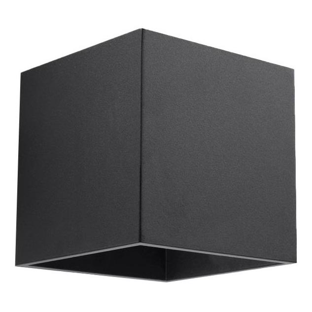 Foco de parede QUAD 1 1xG9/8W/230V preto