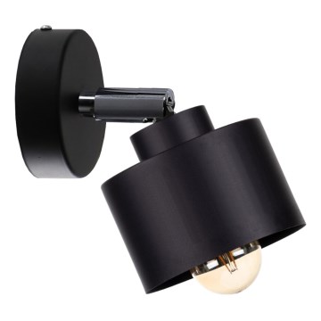 Foco de parede SIMPLY BLACK 1xE27/60W/230V