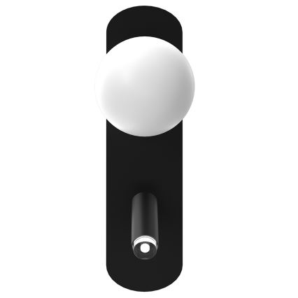 Foco de parede SIRIO 2xG9/25W/230V preto