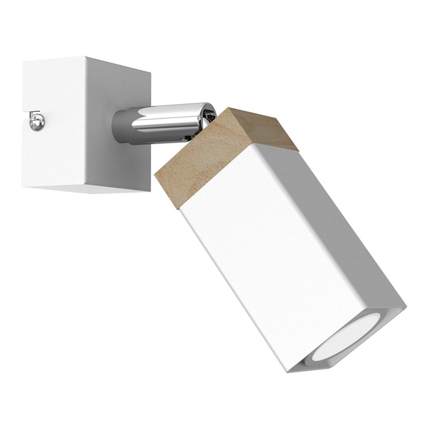 Foco de parede SOLO 1xGU10/MR11/40W/230V branco