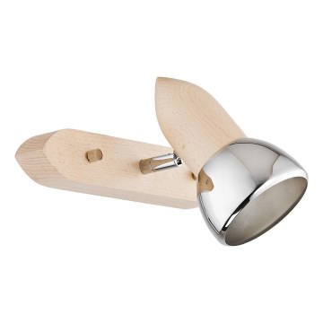 Foco de parede SPARK 1xE27/15W/230V faia