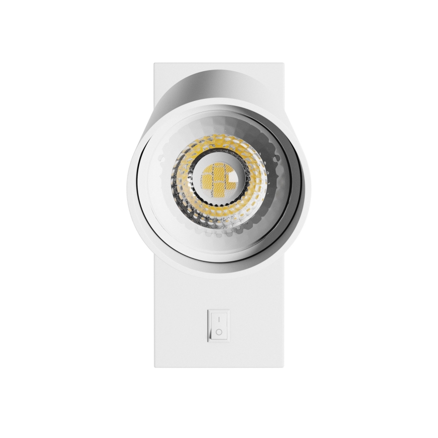 Foco de parede SQUALLA VARIOSA 1xGU10/10W/230V branco