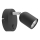 Foco de parede TOP 1xGU10/10W/230V preto