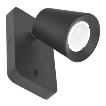 Foco de parede TRELO 1xGU10/30W/230V preto