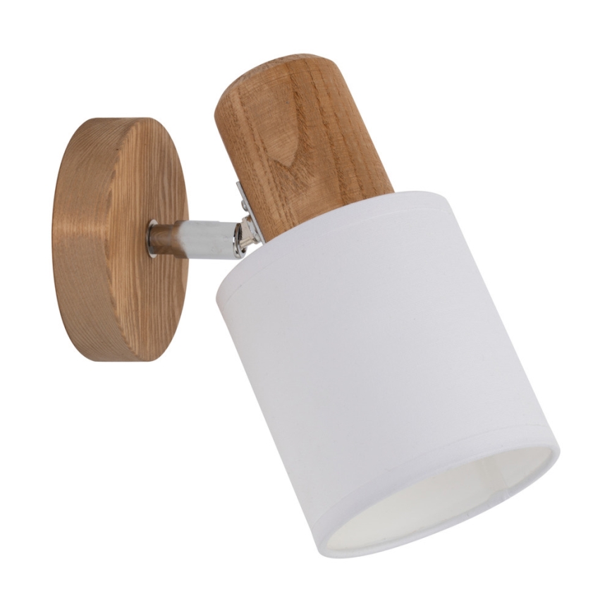 Foco de parede TRENDY 1xE27/15W/230V pinho