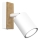 Foco de parede TULON 1xGU10/8W/230V branco/carvalho