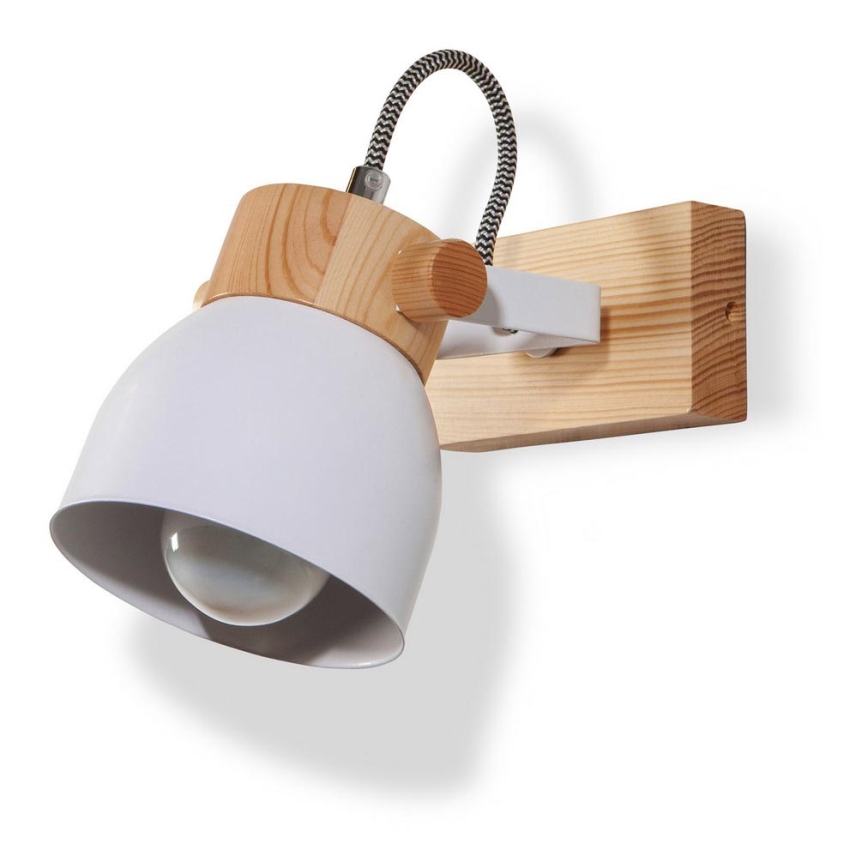 Foco de parede VIANA 1xE27/60W/230V