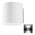 Foco de parede VICI 1xG9/40W/230V copo/branco