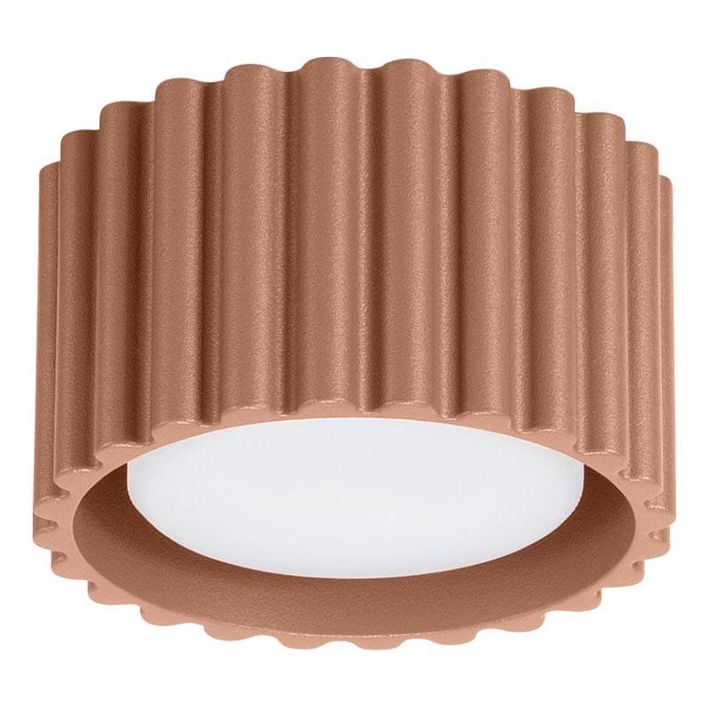 Foco de teto AURA 1xGX53/10W/230V, diâmetro 10 cm, castanho