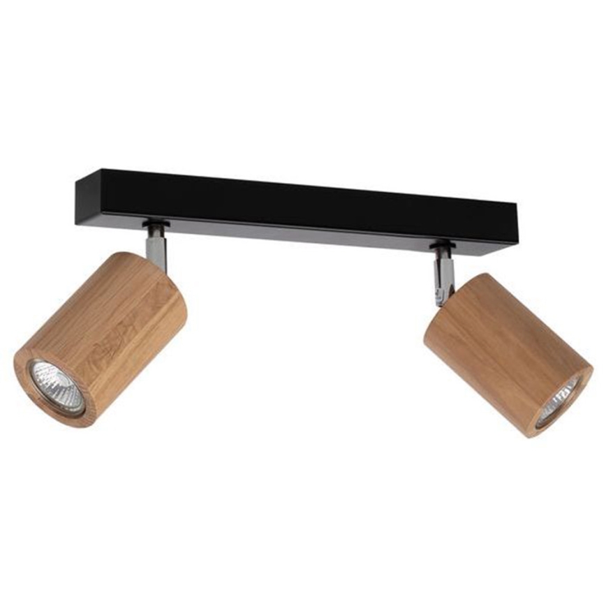 Foco de teto LED MATTI 2xGU10/5W/230V carvalho