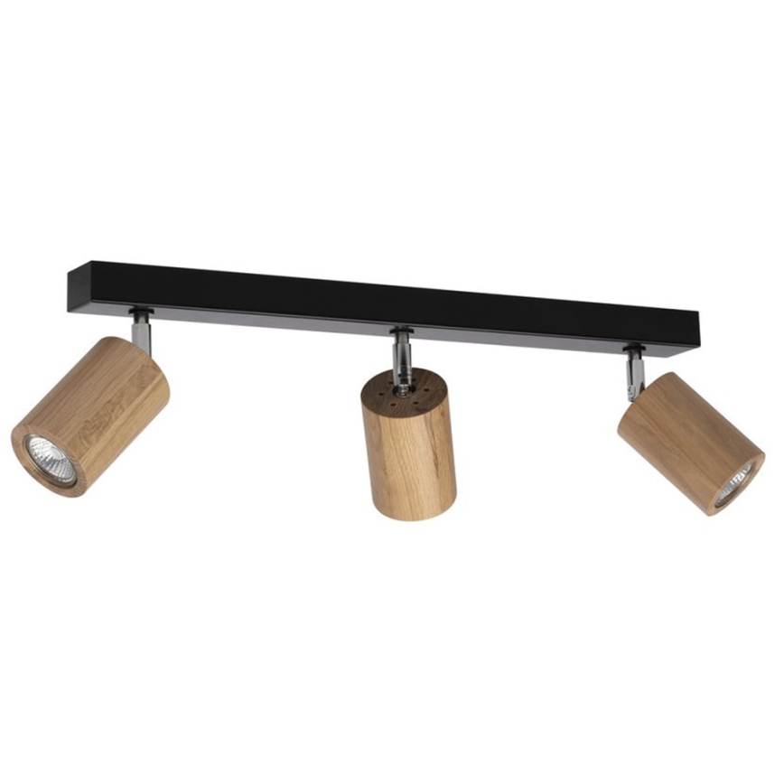 Foco de teto LED MATTI 3xGU10/5W/230V carvalho