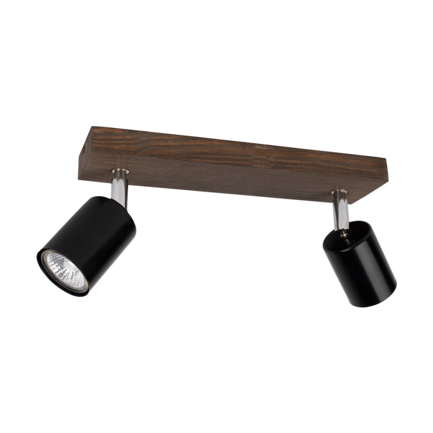 Foco de teto MANARA 2xGU10/5W/230V pinho