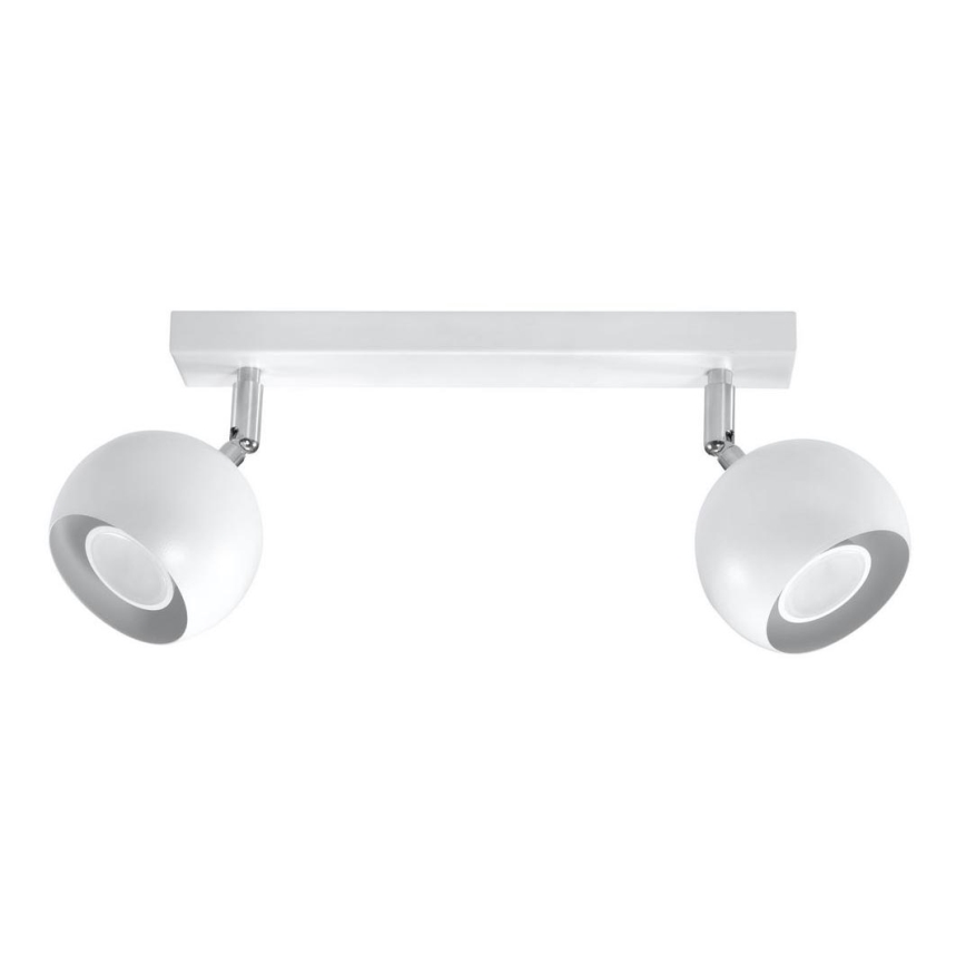 Foco de teto OCULARE 2xGU10/10W/230V