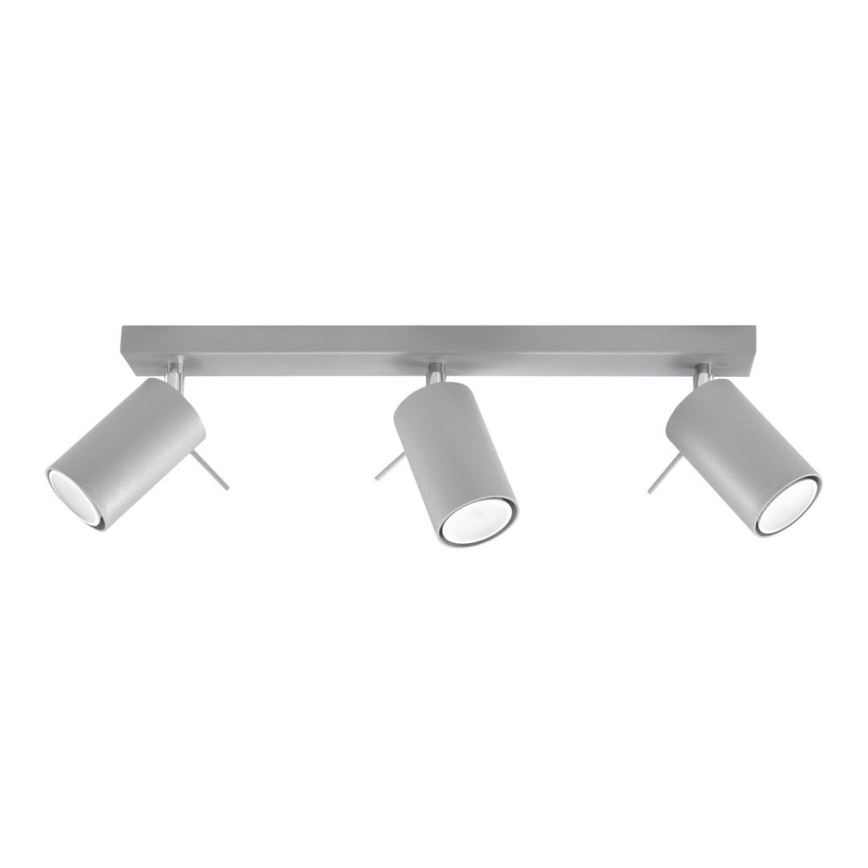 Foco de teto RING 3xGU10/10W/230V