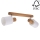 Foco de teto TRENDY 2xE27/15W/230V pinho - certificado por FSC