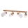 Foco de teto TRENDY 4xE27/15W/230V pinho