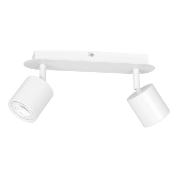 Foco DEMIA 2xGU10/8W/230V branco